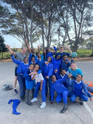 Florian in South Africa - volunteer story - The Power of Sports