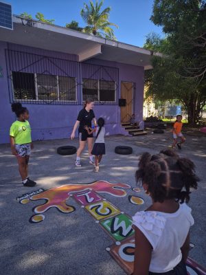 Renske in Curaçao - volunteer story - The Power of Sports