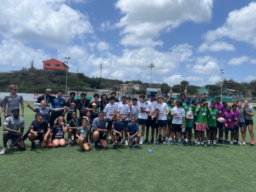 Rugby training at a sports project by The Power of Sports