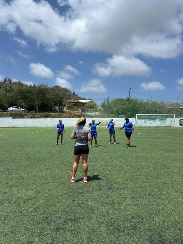 Rugby training at a sports project by The Power of Sports