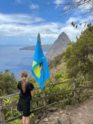 Meike in Saint Lucia - volunteer story - The Power of Sports