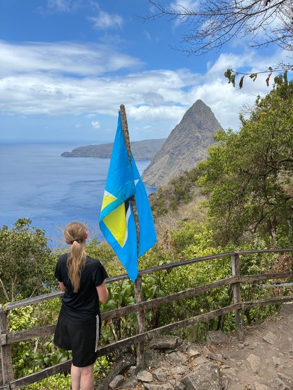 Meike in Saint Lucia - De Kracht van Sport