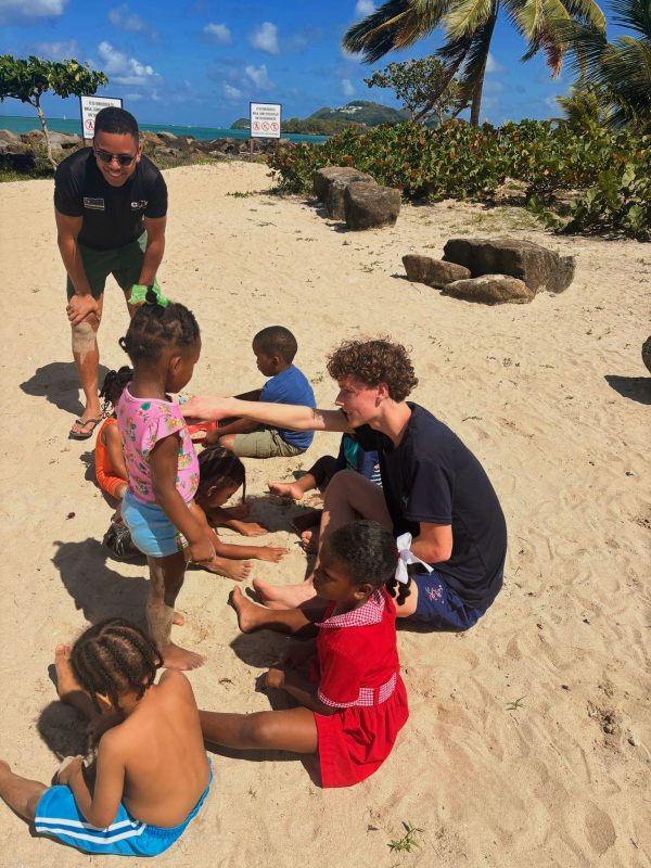 Simon in Saint Lucia - De Kracht van Sport