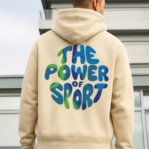 Alternative view of Hoody 'The Power of Sport'